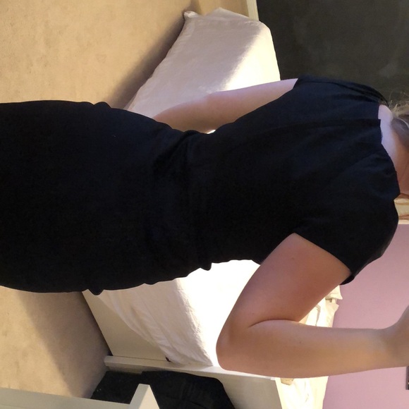 Tahari black midi dress - Picture 3 of 6